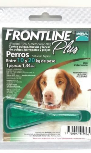 Frontline Plus 10 a 20 Kg