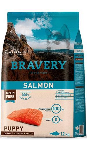 Bravery Salmon Puppy Large/Medium Breeds