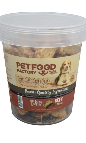 GALLETAS PET FOOD FACTORY CARNE AHUMADA