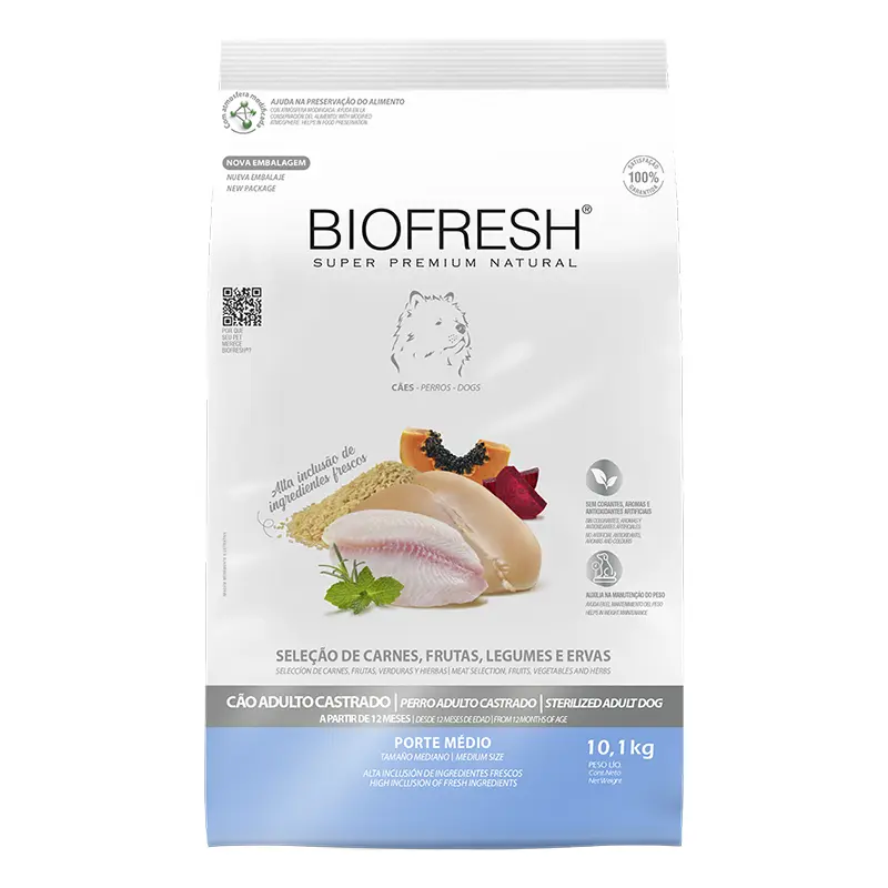 Biofresh-Perro-Castrado-Raza-Mediana-10-Kg-1-1 Biofresh Adulto Castrado Raza Mediana 10.1 Kg - Imagen 1