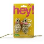 HEY! Juguete de Mimbre Raton para Gatos