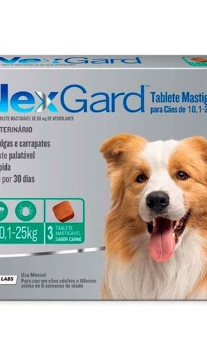 Nexgard Antiparasitario 3 Comprimidos 10.1 a 25 Kg