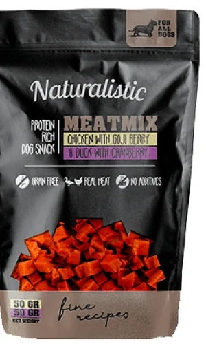 Naturalistic Meatmix Chicken Goji Berry Duck 100 Grs