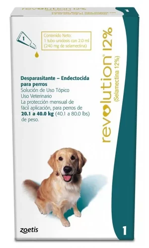 Revolution perro 20 a 40 Kg