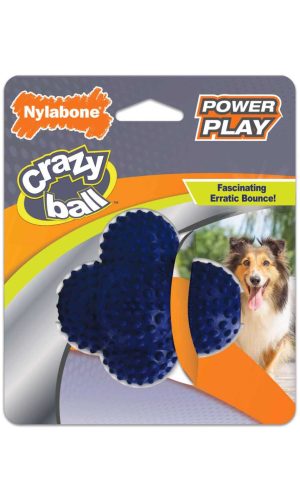 Juguete Nylabone Lanzador de Goma Crazy Ball