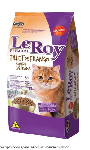 Leroy Pollo Gato Adulto Castrado