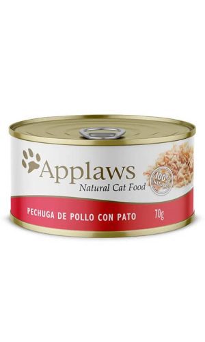 Lata Applaws Pechuga de Pollo con Pato