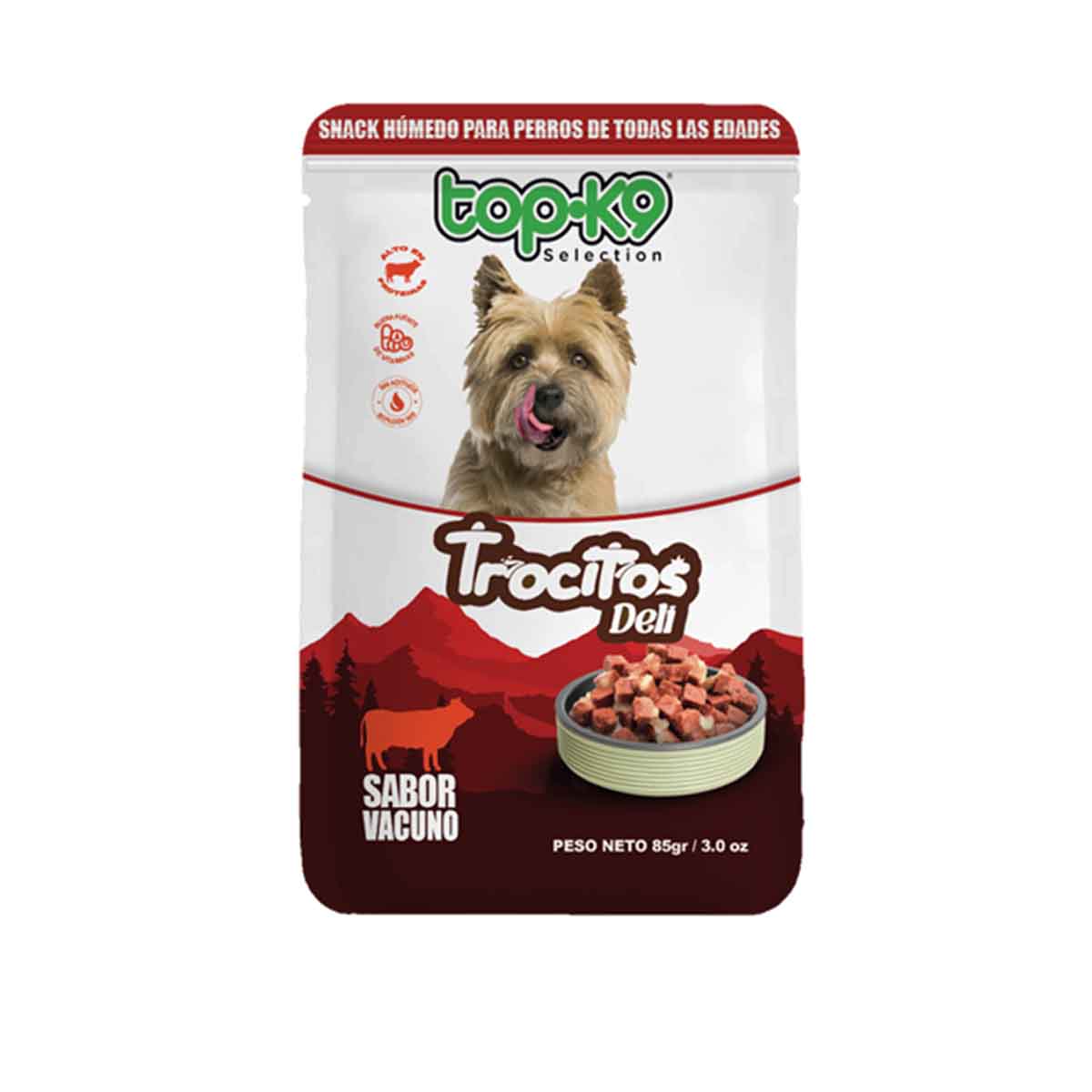 Topk9 Trocitos Deli Vacuno Topk9 Trocitos Deli Vacuno