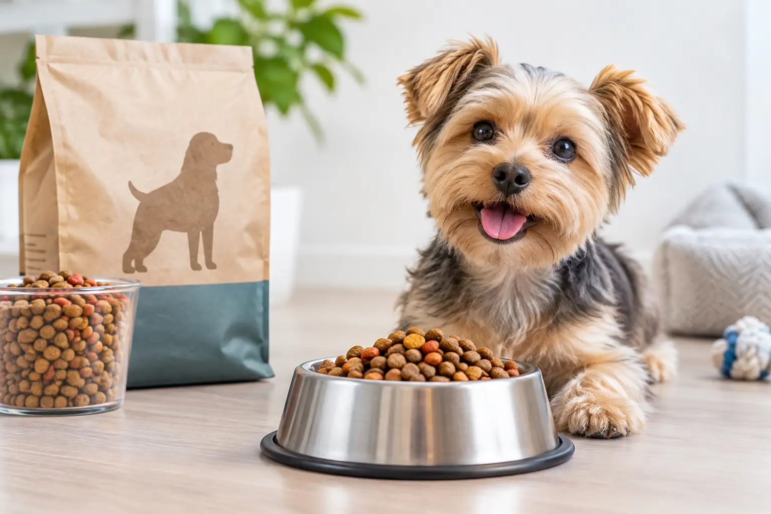 Cómo elegir alimento seco para perros pequeños