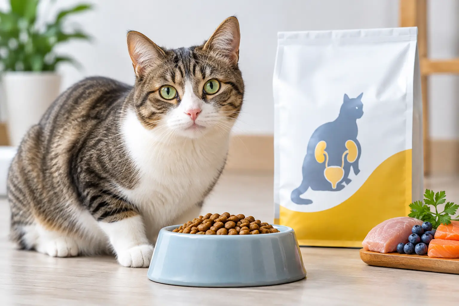 Cómo elegir alimento urinario para gatos adultos