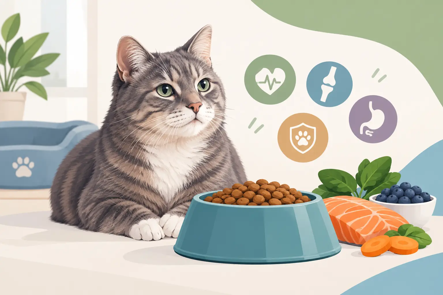 Cómo elegir el alimento para gatos senior ideal